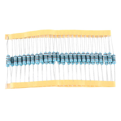 50pcs 1W Metal Film Resistor 1% 820K ohm