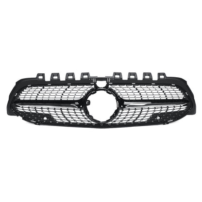 Diamond Front Grille Grill With Camera for Benz W177 A250 A200 A35 AMG 2019+