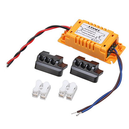 KTNNKG Wireless Light Switch Kit For Lamps Fans Appliances 433Mhz RF Receiver Default OFF