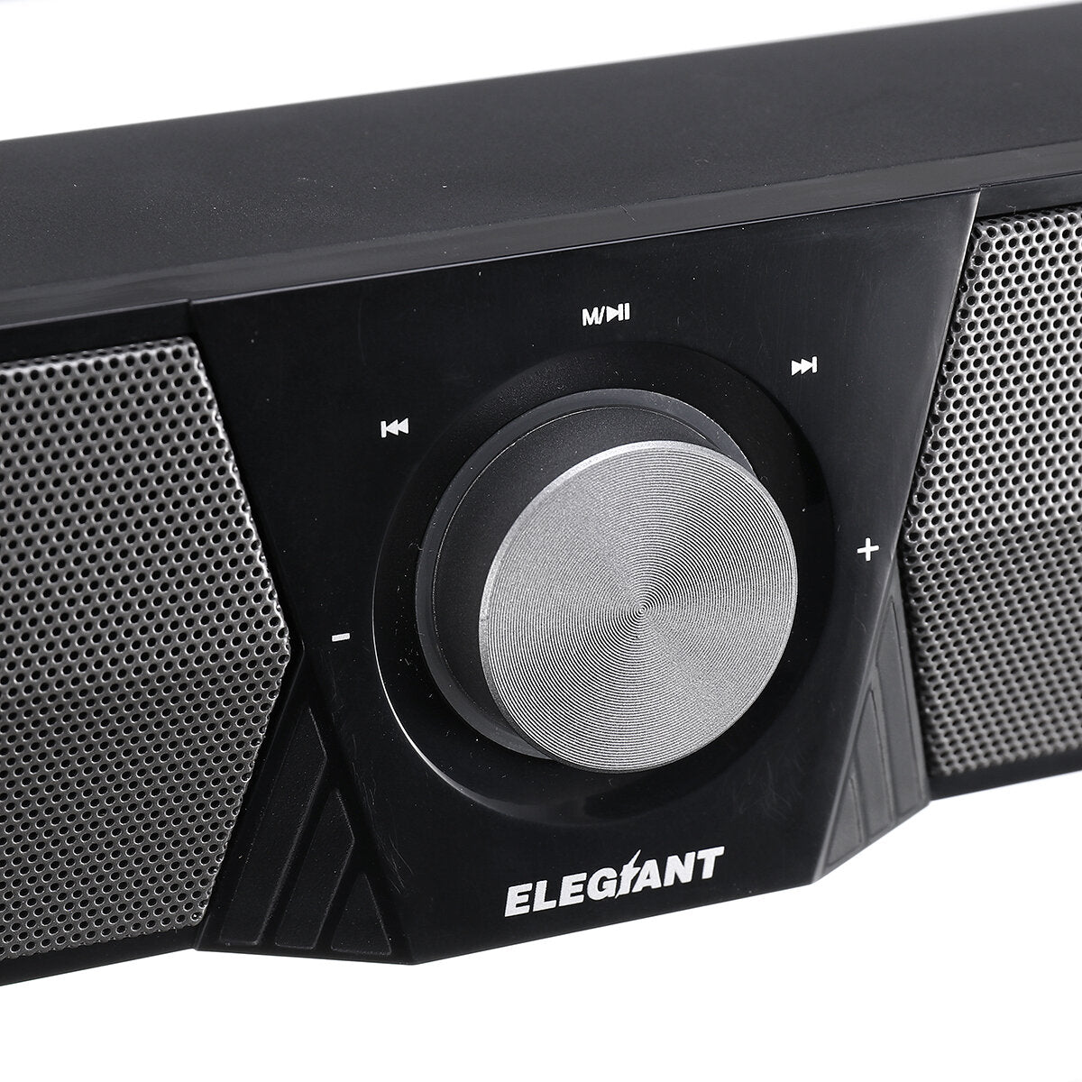ELEGIANT SR500 bluetooth 5.0 Soundbar Speaker 20W Strong Bass Powerful Sound One-Button Control Modes Wired & Wireless Play for PC Cellphone Desktop Tablet Laptop TV
