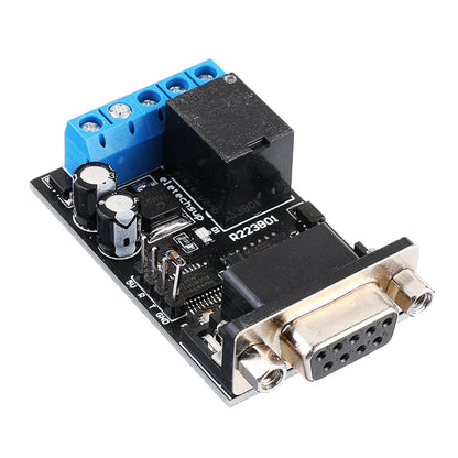 3pcs DC 12V RS232 Serial Port Delay Relay Switch Module PC COM DB9 ARM MCU UART Remote Control Board