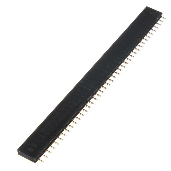 40P 40 Pin 2.54mm Female Header Jumper Connectors Socket For DIY Geekcreit for Arduino - products that work with official Arduino boards