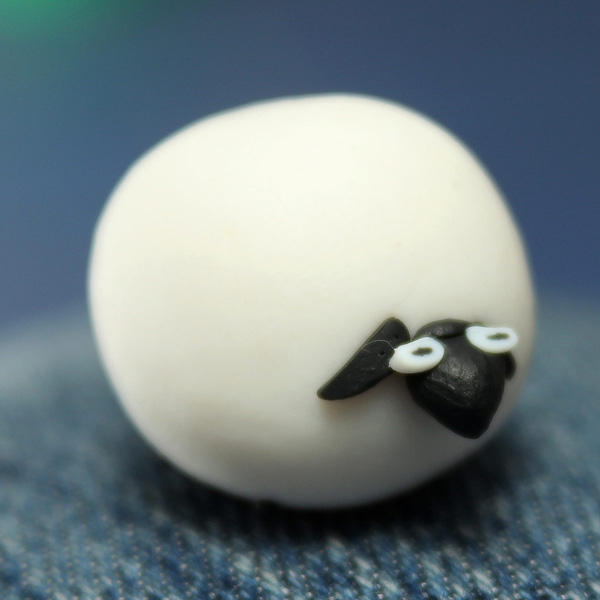 Resin Mini Sheep Micro Landscape Decorations Garden DIY Decor