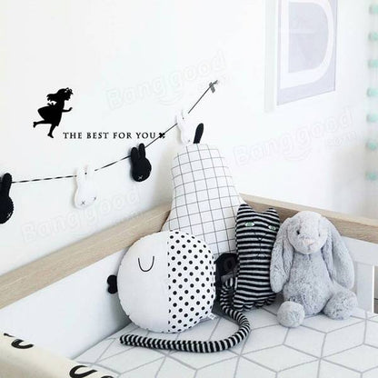Cute Dot Stripe Kiss Fish Throw Pillow Cotton Cloth Sofa Car Bedding Cushion Home Decoration