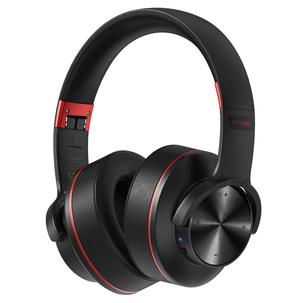 BlitzWolf BW-HP2 Pro bluetooth Headphone Wireless Headset 1000mAh 50mm Driver Bass Low Delay Gaming Headset with Mic