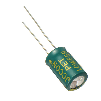 Geekcreit 50PCS 400V 6.8uf High Frequency Low Resistance Switching Power Supply Aluminum Electrolytic Capacitor 8mm*12mm with Box 400V 6.8F