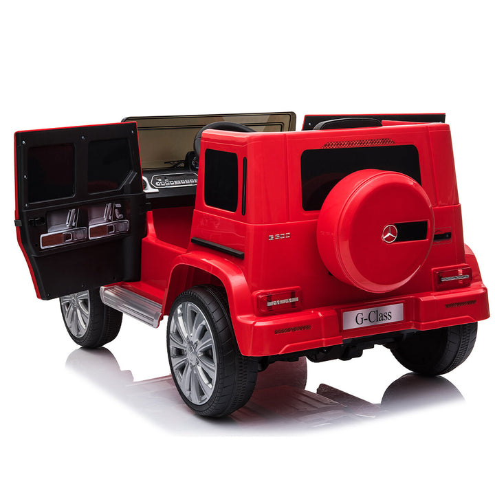JJ2077 2.4G 12V G500 Electric Ride on Car Truck Kids RC Toys with Remote Control Led Lights Music Wheels for Child Gift