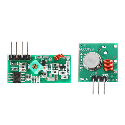 3pcs 433Mhz RF Decoder Transmitter With Receiver Module Kit For ARM MCU Wireless