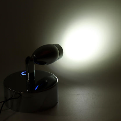 12V Dimming LED Reading Spot Light RV Boat Caravan Motorhome Bedside Wall Lamp