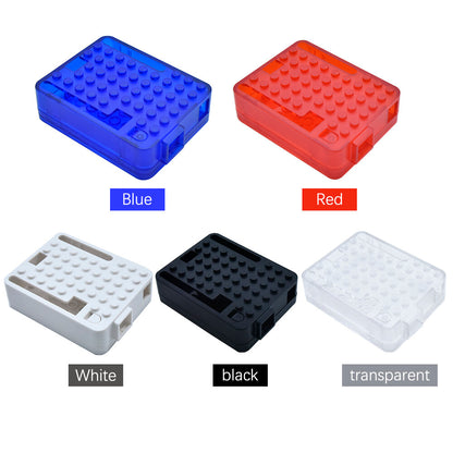 Red/Blue/Transparent/Black/White Protective Box with ABS Housing for Development Board