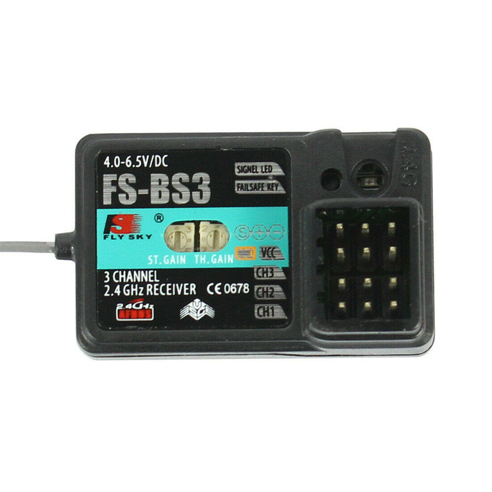 Flysky FS-BS3 Receiver with Stabilization System for FS-GT2 FS-GT2B FS-GT3B RC Transmitter
