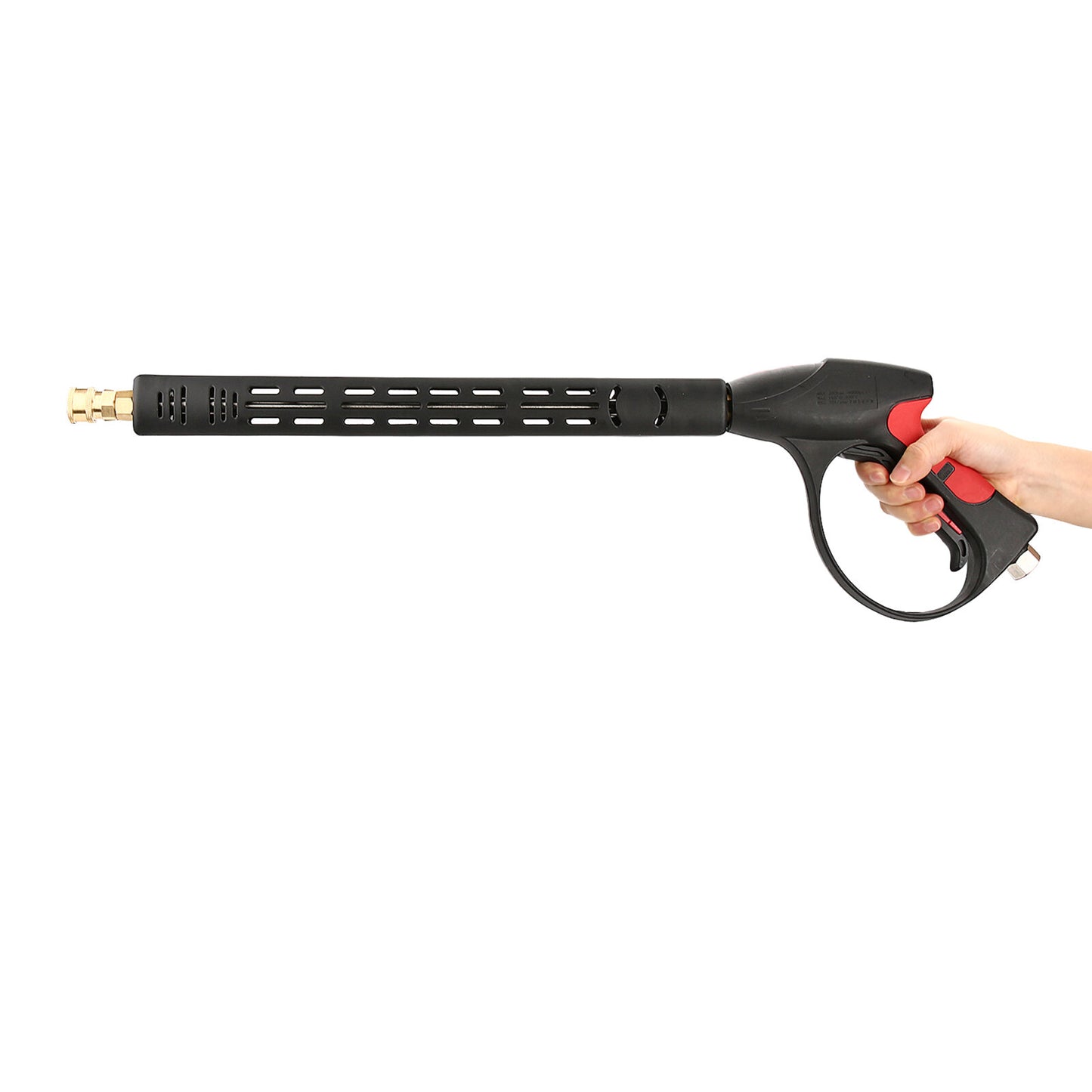 MATCC Pressure Washer Guun 4000PSI High Power Washer Guun with Replacement Extension Wand 1/4'' Quick Connect, M22-14/15 and 3/8'' Fitting Adapters, 5 Pressure Washer Nozzle Tips, 40 Inch