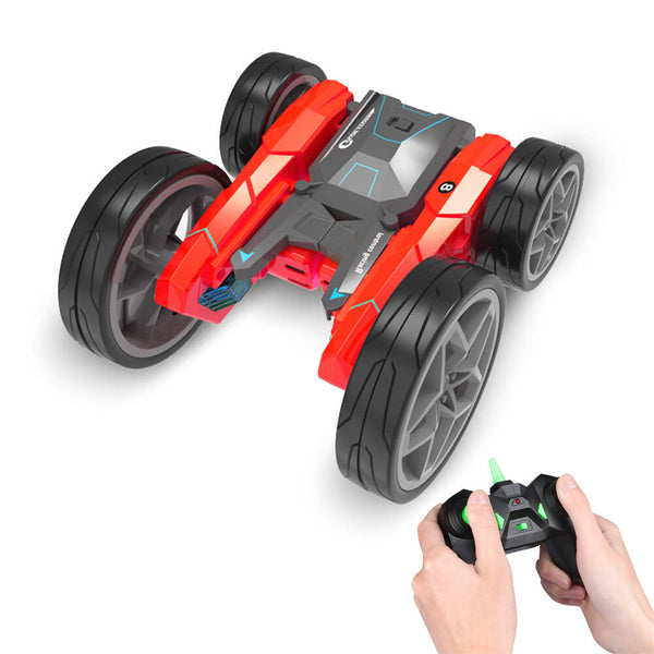 H835 Stunt RC Car 2.4G 4WD Double-Sided Off-Road Truck Toys 360 Rotate Deformation Model Kids Gift
