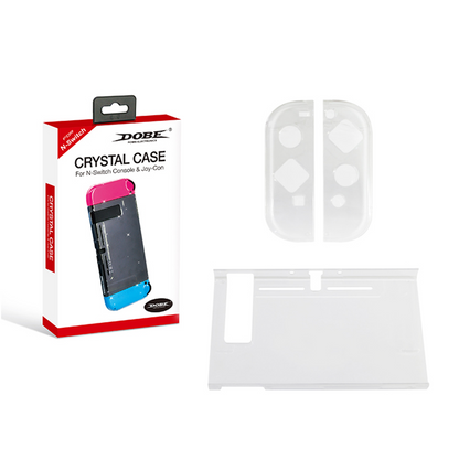 DOBE TNS-1710 Game Console Plastic Hard Shell Crystal Clear Case For Nintendo-Switch Joy-Con NS Accessories