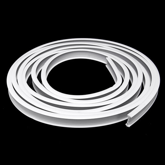 4M Curtains Track Rail Flexible Ceiling Mounted For Straight Slide Window Balcony