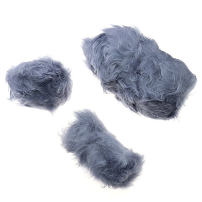 3Pcs Winter Furry Car Steering Wheel + Gear Knob Shifter Parking Brake Covers Set