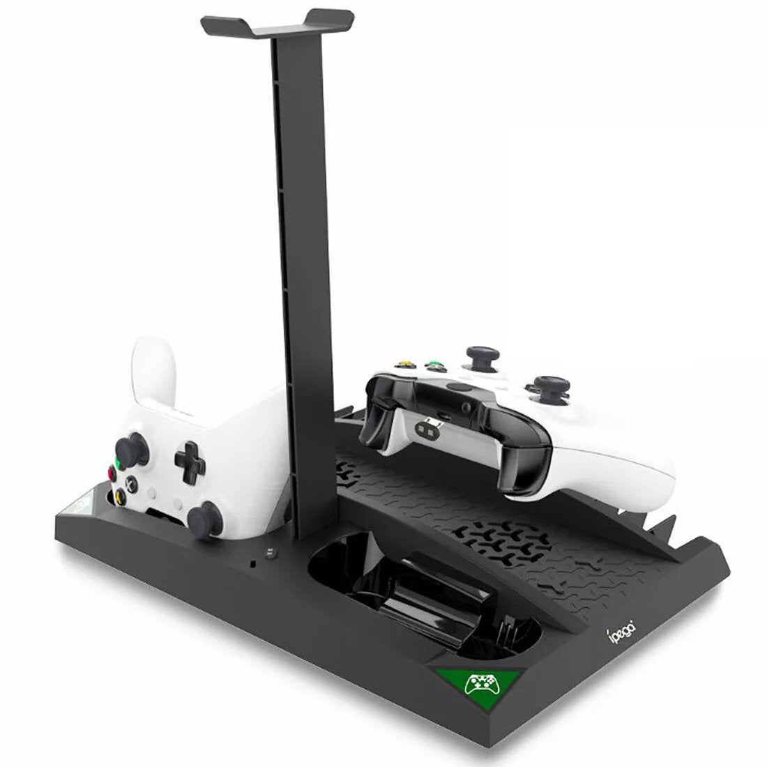 IPEGA 6-in-1 Vertical Stand Cooler Cooling Fan Dual Controller Charging Station for XBOX ONE/ XBOX ONE S/ XBOX ONE X