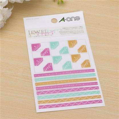 3 Pcs Korea Simple Life Painting Diary Stickers Diary Book Album Decoration