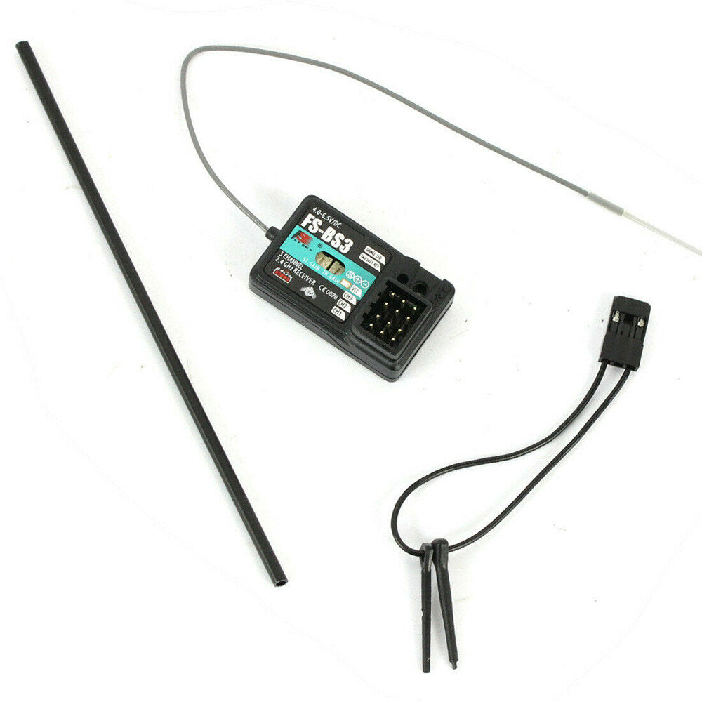Flysky FS-BS3 Receiver with Stabilization System for FS-GT2 FS-GT2B FS-GT3B RC Transmitter