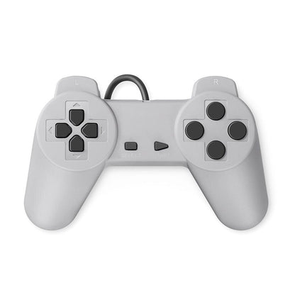 DATA FROG PS1 TV Game Console Mini 8-bit 620 Classical Games Retro Mini Video Game Player with Gamepad Game Controller