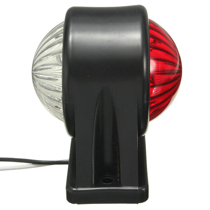 12V E8 E-marked Truck Trailer Lorry Caravan Side LED Light Lamp Red White