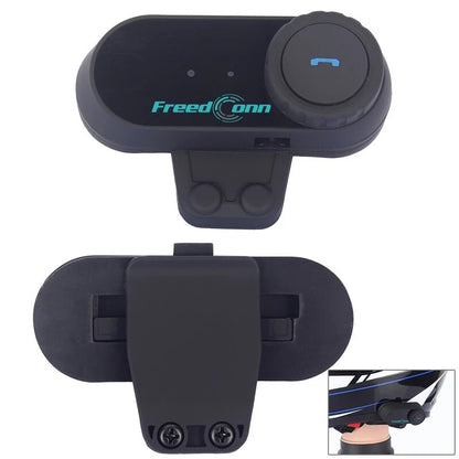 FreedConn Original T-COM VB Motorcycle BT bluetooth Helmet Intercom Multi Riders Interphone Headset with FM Radio Soft/Hard Mic