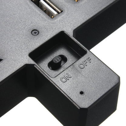 Cooling Cooler Fan with 4 Ports USB Hub For Microsoft Xbox One Console H5