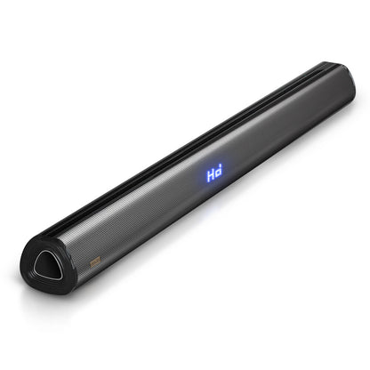 BlitzWolf BW-SDB1 Pro 35-inch bluetooth V5.0 Soundbar with 60W Output 2.0 Channel Powerful Bass 4 Speakers Wall-mounted Design Muti-interface 360Stereo Surround Sound