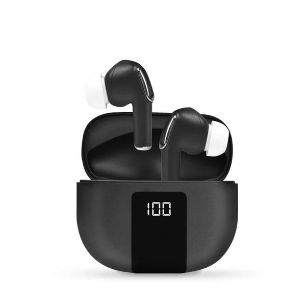 J68 TWS bluetooth 5.0 Earphone LED Digital Display HiFi Touch Control Wireless Headsets Earbuds with Mic