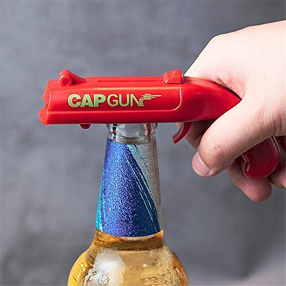 SAFETYON 3 Piece Cap, Bottle Opener, Launcher Tool, for Party Drinking Game Gift - Shoots Over 5 Meters