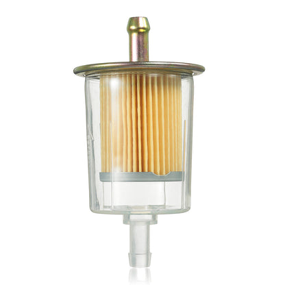 8mm 3/8 inch Pipe Line Fuel Filter Inline Oil Gas Petrol Motorcycle Truck Universal