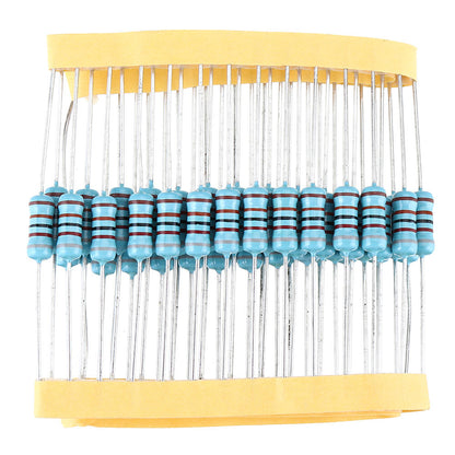 50pcs 1W Metal Film Resistor 1% 820K ohm
