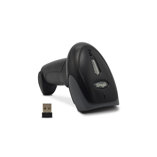 Yongli XYL-9030 Wireless 1D Barcode Handheld Scanner 1D Barcode Reader USB Connection for Supermaket Library Logistics Express Retail Store Warehouse