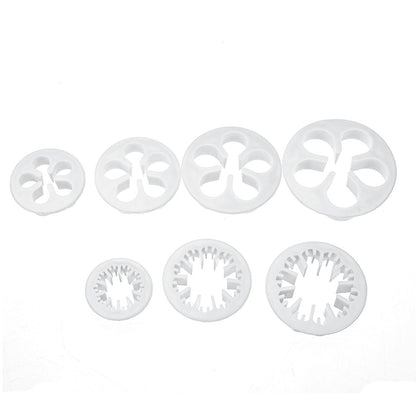 DIY Fondant Cake Cutter Embossing Mold Printing Tool Candy Biscuit Baking Set