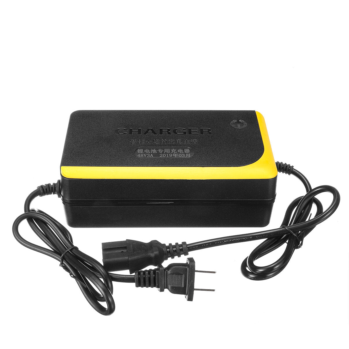 48V 3A Lithium Battery Charger For Skateboard Single-wheeled Electric Bicycle