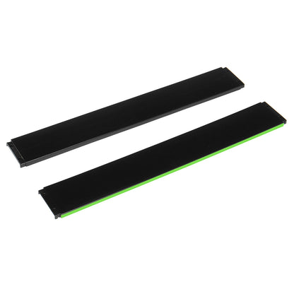 For Dodge Challenger SRT R/T Scat Pack 86.6 Inch Side Skirt Extension Rocker Panel Green Line