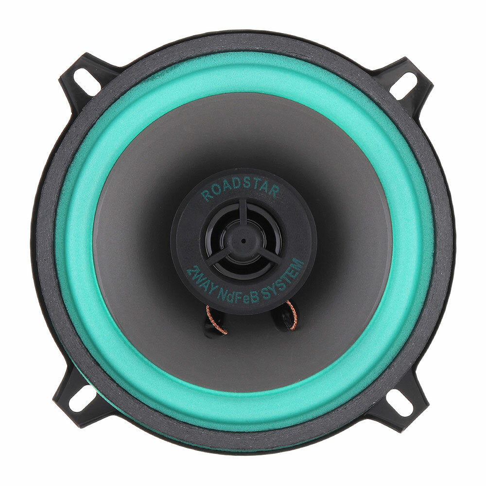 VO-502 5" 2-Way Mounting Car Speaker 100W Car Stereo Speaker HiFi Audio Vehicle Coaxial Speaker Auto Audio Loudspeaker