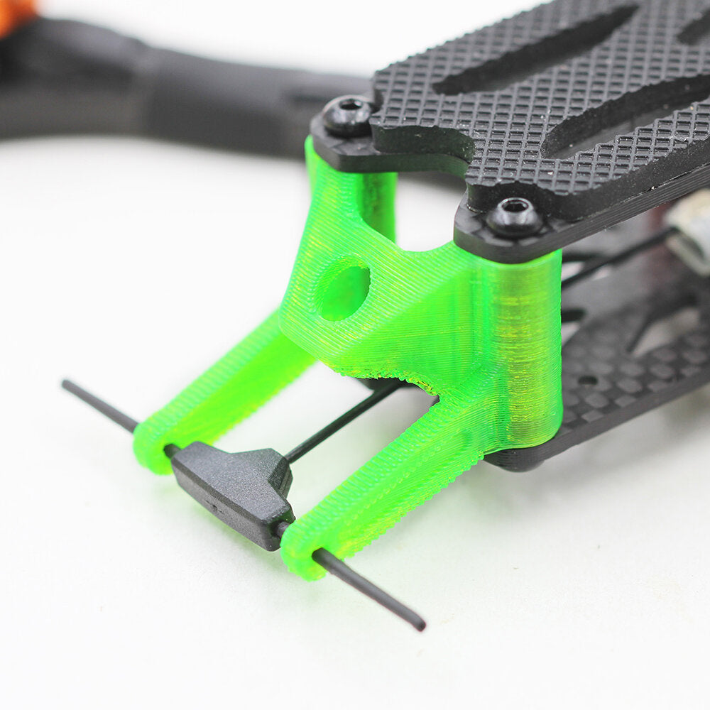 QY3D 3D Printing TPU Antenna Fixing Mount Seat for APEX 5 SMA Antenna ELRS Receiver