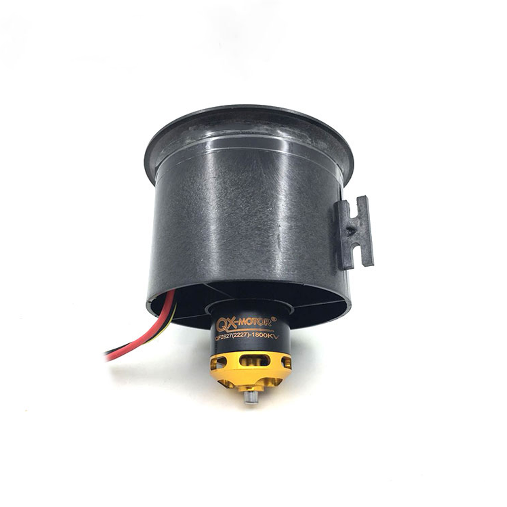 QX-Motor 70mm 12-Blade EDF Unit With QF2827 1800KV 2600KV Brushless Motor For RC Airplane Jet