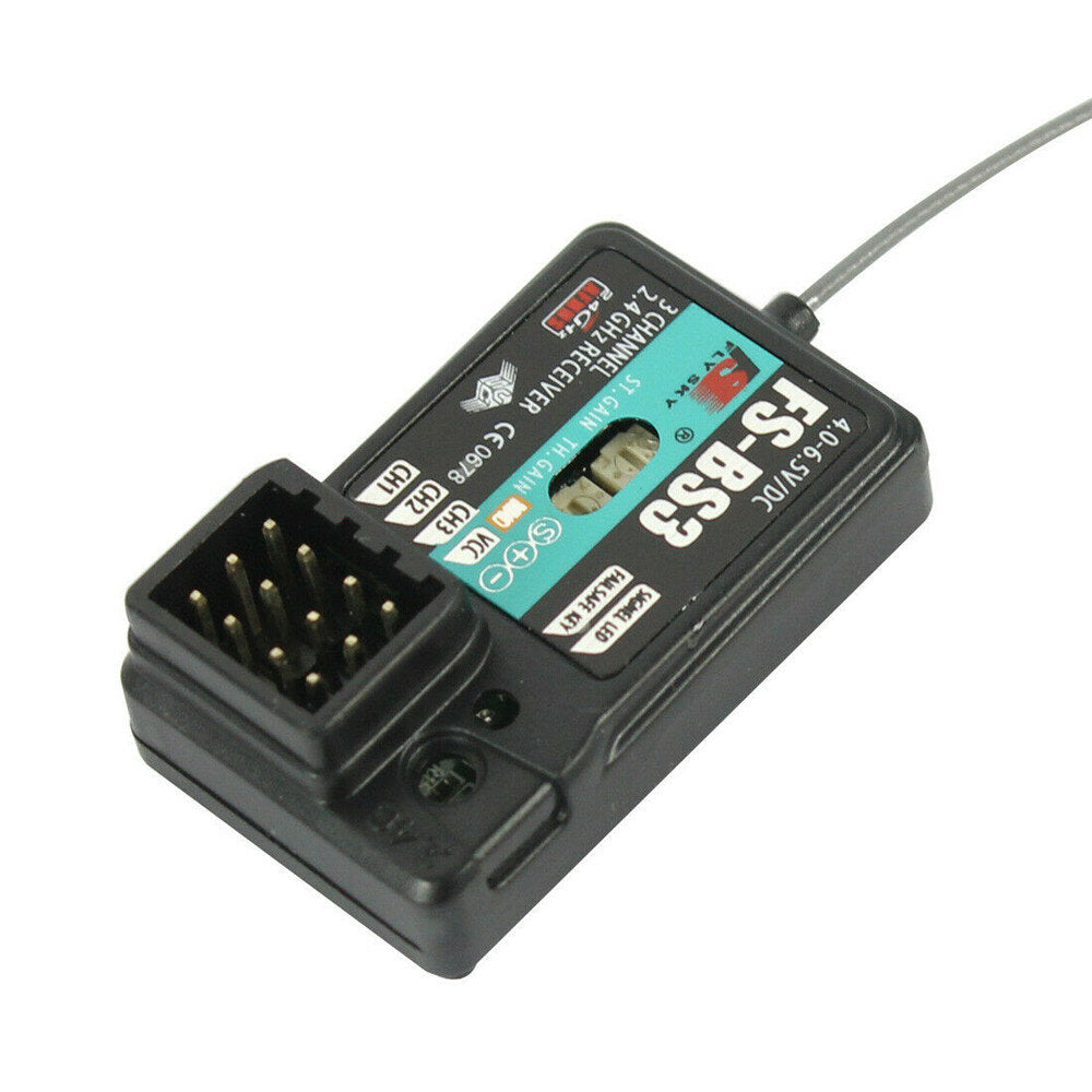 Flysky FS-BS3 Receiver with Stabilization System for FS-GT2 FS-GT2B FS-GT3B RC Transmitter