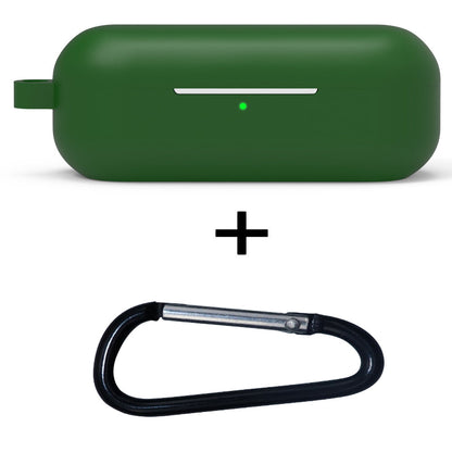 Bakeey Portable Shockproof Dirtproof Silicone Wireless bluetooth Earphone Storage Case with Keychain for Huawei FreeBuds Lite