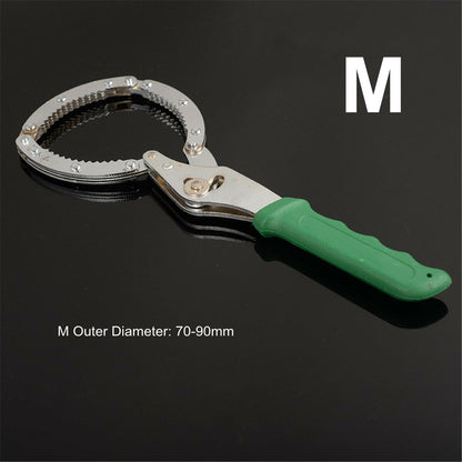 Car Truck Motorcycle Oil Filter Wrench Removal Spanner Tool Adjustable Diameter