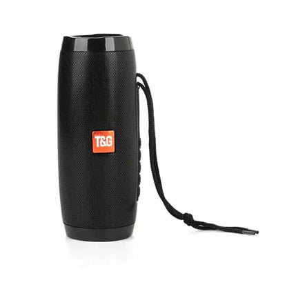 TG157 LED Portable Wireless bluetooth Speaker with LED Night Light Support TF Card FM Radio Boombox Built-in Mic