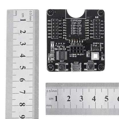 3PCS ESP8266 Test Board Burner Development Board WIFI Module For ESP-01 ESP-01S ESP-12E ESP-12F ESP-12S ESP-18T
