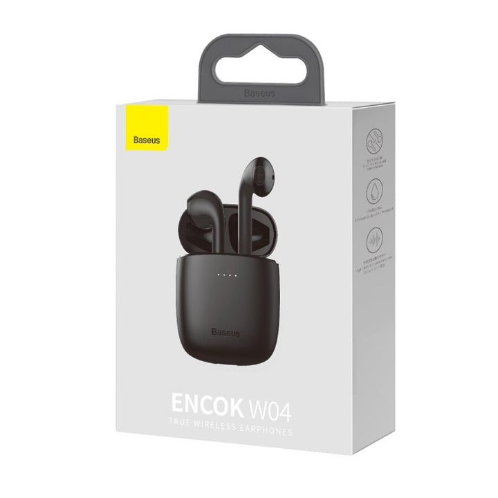 Baseus Encok TWS bluetooth Earbuds 13mm Large Driver Low Latency HiFi Stereo Headphones with Mic