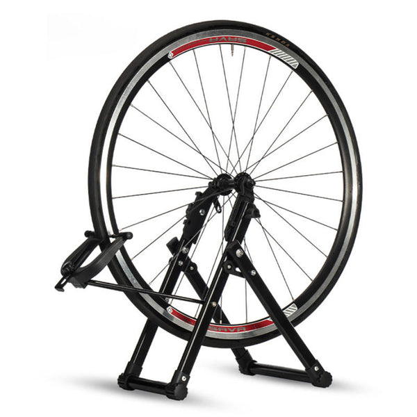 Portable Bicycle Wheel Truing Stand MTB Mountain Road Bike Wheel Bicycle Wheel Maintenance Stand Bracket For 24" - 28" Wheel