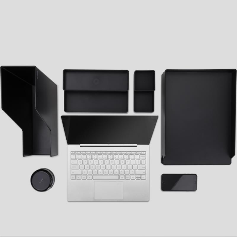 NUSIGN NSYP022 Office Document Files Books Storage Box Desktop Organizer Holder