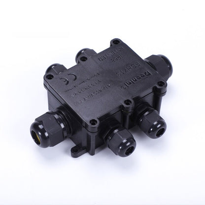 Deenlai 2P/3P/4P Small Plastic PC  IP68 Waterproof Electrical Junction Box 713 with Terminal