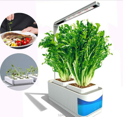 Blue Intelligent Plant Lamp 8W Home And Office Indoor Planting European / American / British Regulations Smart Plant Light