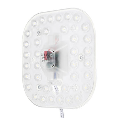18W 24W Round Square Pcb Board LED Module Pure White Retrofit Replace Ceiling Lamp AC165-265V